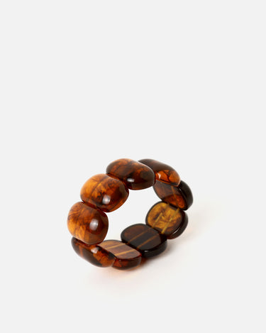 Gudrum pulsera elástica de resina 