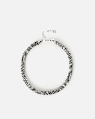 Partuki collar corto con strass 