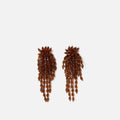 Ambar pendientes largos 