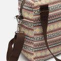 Jaki bolso de hombro con tira bandolera extraíble y estampado jacquard 