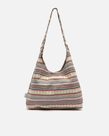 Jakita bolso hobo grande con estampado jacquard 