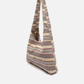 Jakita bolso hobo grande con estampado jacquard 