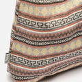 Jakita bolso hobo grande con estampado jacquard 
