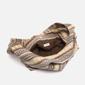 Jakita bolso hobo grande con estampado jacquard 