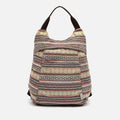 Jaka mochila antirrobo con estampado jacquard 