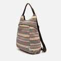Jaka mochila antirrobo con estampado jacquard 