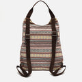 Jaka mochila antirrobo con estampado jacquard 