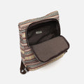 Jaka mochila antirrobo con estampado jacquard 