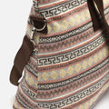 Jaka bolsa fin de semana con estampado jacquard y bandolera extraíble 