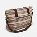 Jaka bolsa fin de semana con estampado jacquard y bandolera extraíble 