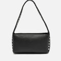 Korea bolso de hombro pequeño con detalles metálicos 