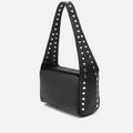 Korea bolso de hombro pequeño con detalles metálicos 