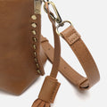 Nibati bolso bandolera pequeño con detalles metálicos 