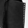 Nibat bolso shopper grande con detalles metálicos 