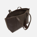 Nibat bolso shopper grande con detalles metálicos 