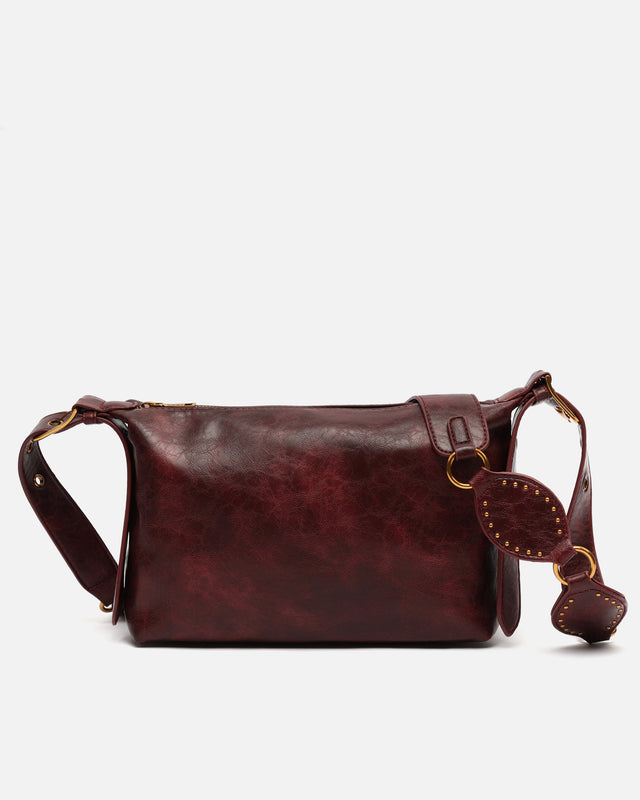 Petit sac bandoulière Gosti avec détails métalliques