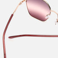 Clo gafas de sol con montura metálica 