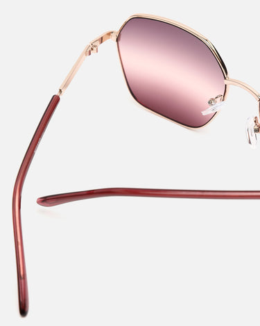 Clo gafas de sol con montura metálica 