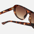 Mirel gafas de sol aviador con montura de pasta 