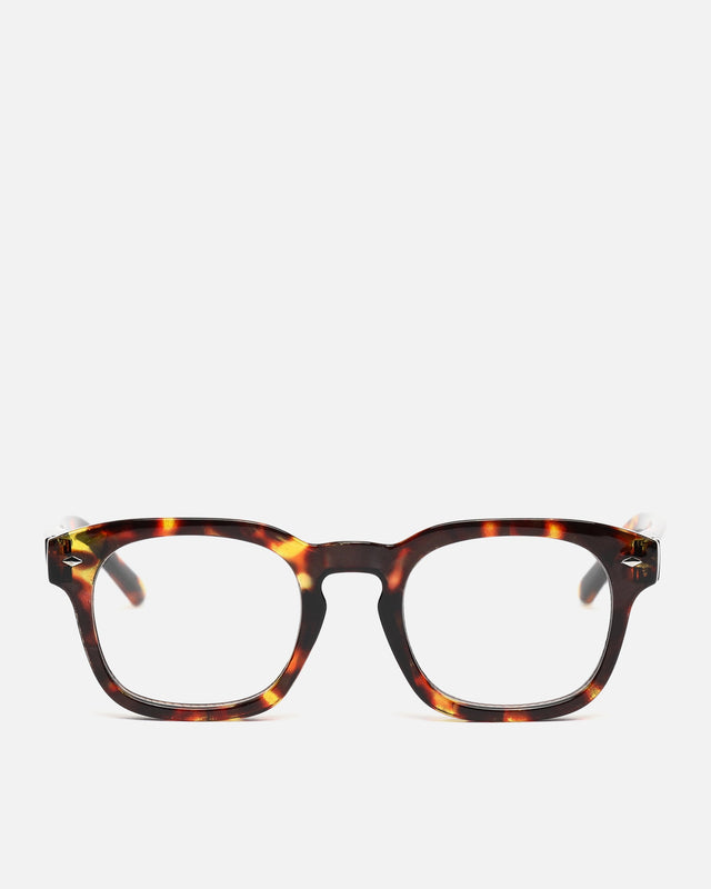 Lunettes carrées avec monture en acétate