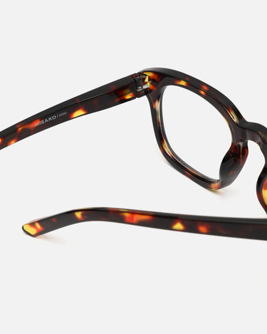 Rente gafas cuadradas con montura de pasta 