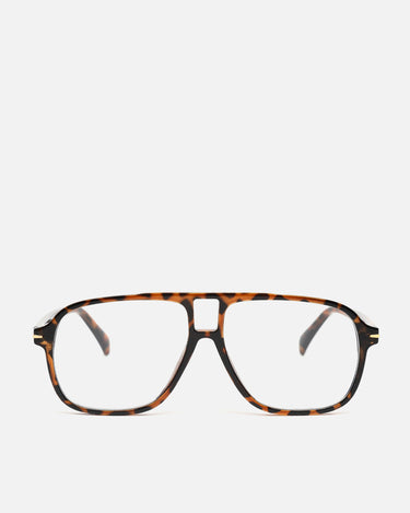Transpa gafas aviador con montura de pasta 