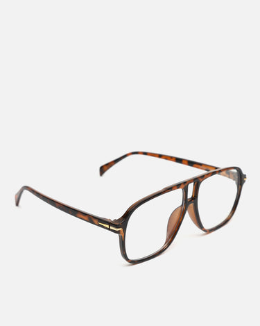 Transpa gafas aviador con montura de pasta 