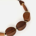 Dalieti collar corto de madera 