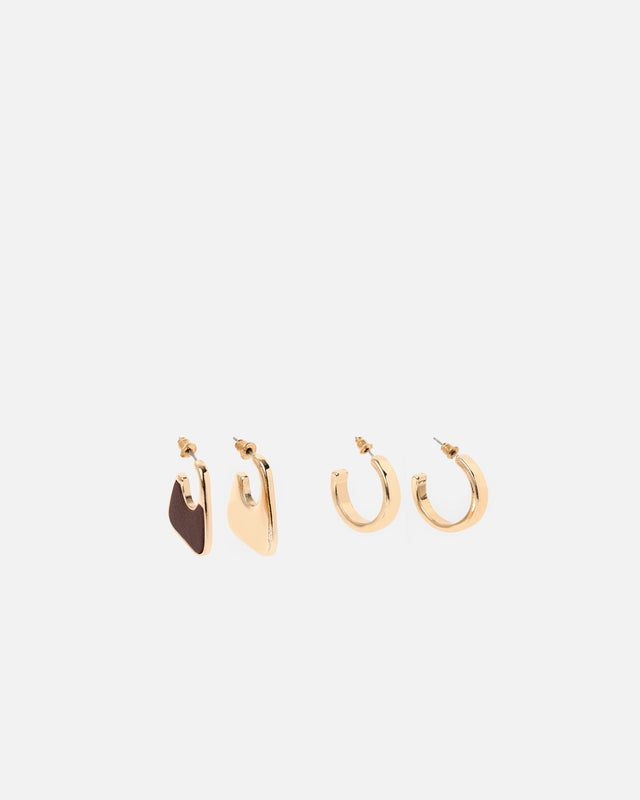 Brown pack de pendientes
