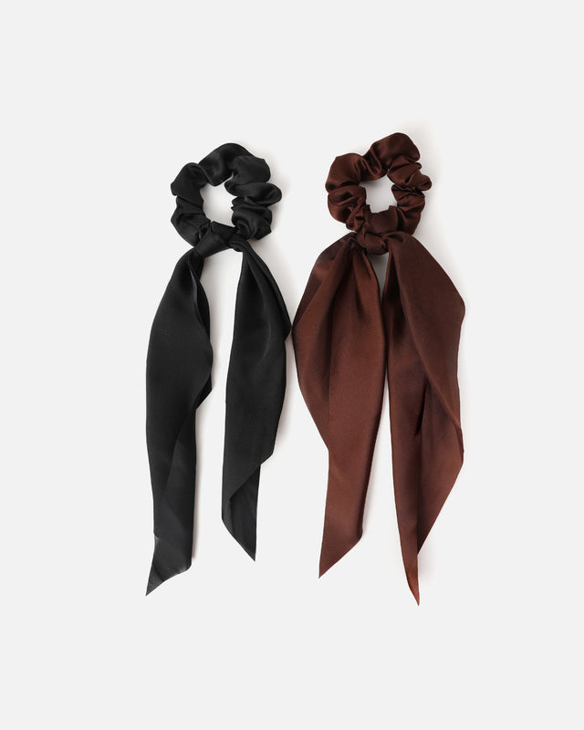 Trapi pack di elastici arricciati con fiocco