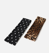 Rufin pack de diademas elásticas con estampado 