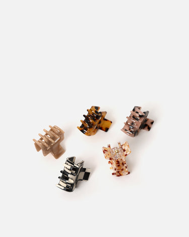 Minis pack de mini pinzas de pelo 