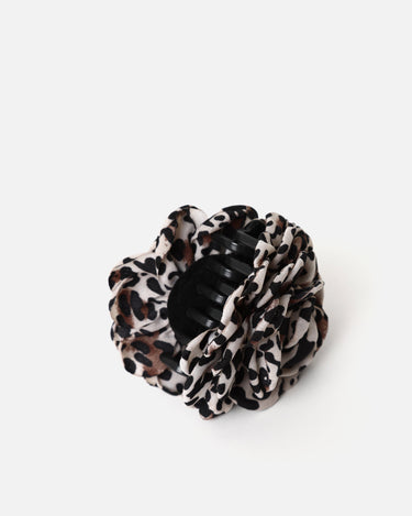Lisami pinza de pelo flor animal print 