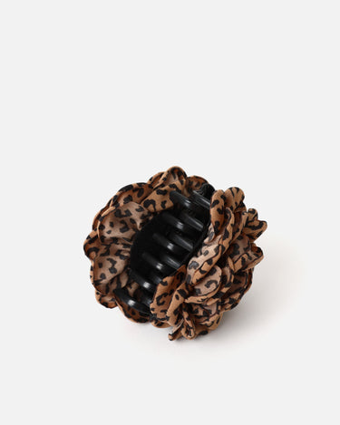 Lena pinza de pelo flor animal print 
