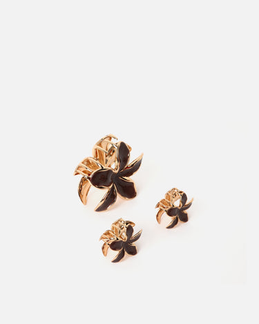 Jimena set de pinzas de pelo flor 