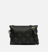Florchito bolso bandolera pequeño con detalles metálicos 