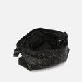 Florchi bolso hobo grande con detalles metálicos 