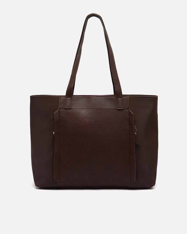 Adro shopper laptop bag with pocket for a 15-inch laptop