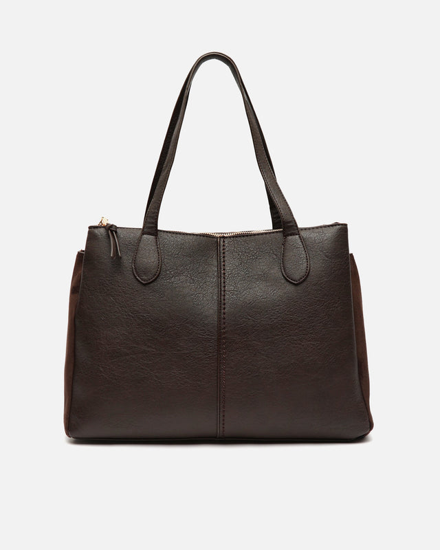 Caton bolso shopper grande efecto ante