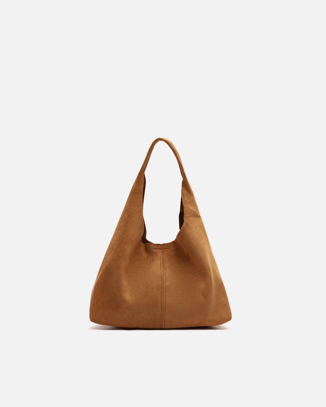 Pologito-1 bolso hobo de mano mini efecto ante con neceser