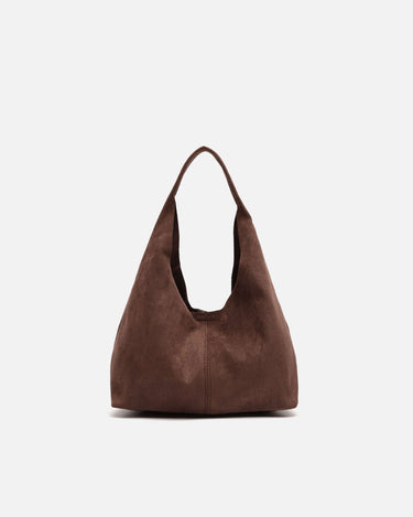Pologito-1 mini torebka hobo z efektem zamszu z kosmetyczką 