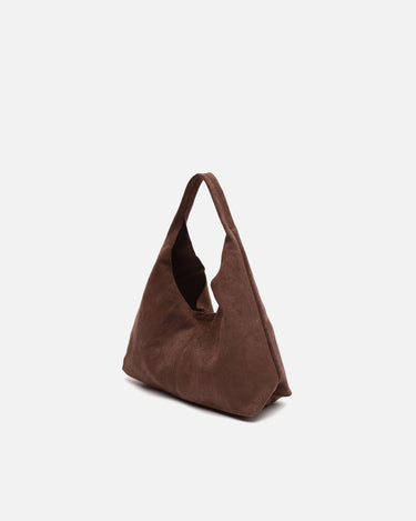 Pologito-1 mini torebka hobo z efektem zamszu z kosmetyczką 
