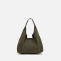 Pologito-1 mini torebka hobo z efektem zamszu z kosmetyczką 