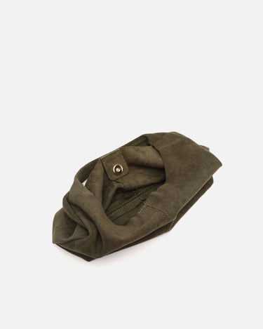 Pologito-1 mini torebka hobo z efektem zamszu z kosmetyczką 