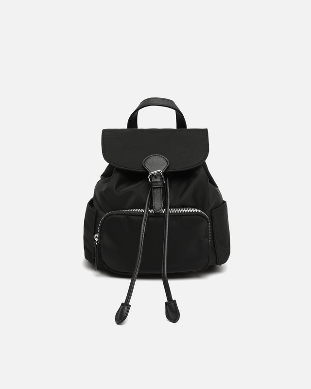 Eliza petit sac à dos en nylon avec rabat