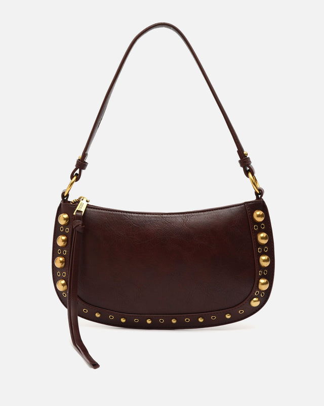 Petit sac à épaule Maden avec détails métalliques