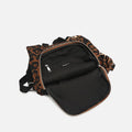 Coroya mochila antirrobo estampado animal print 