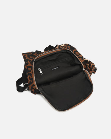 Coroya mochila antirrobo estampado animal print 