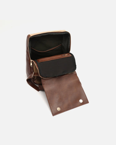 Chula mochila con solapa 