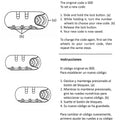 Luisa maleta pequeña rígida instrucciones 